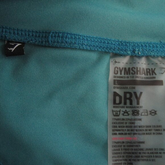 Gymshark Athletic Leggings, Forest Green, Full Length, Size L - Picture 2 of 2